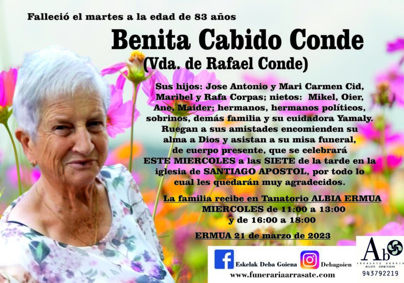 Benita Cabido Conde