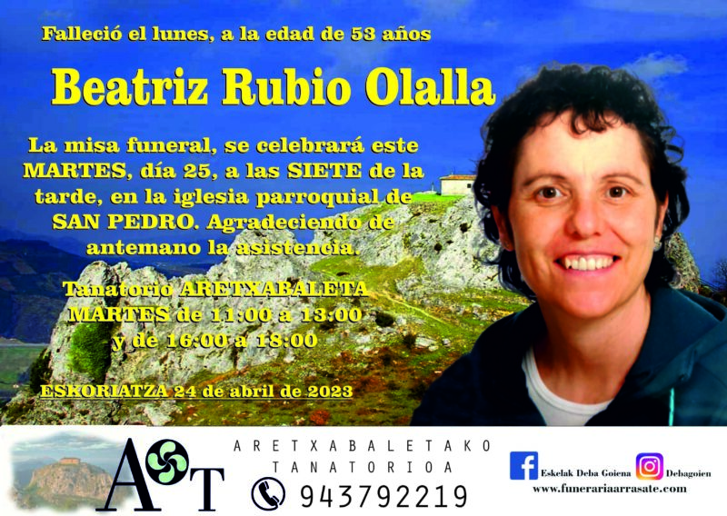 Beatriz Rubio Olalla