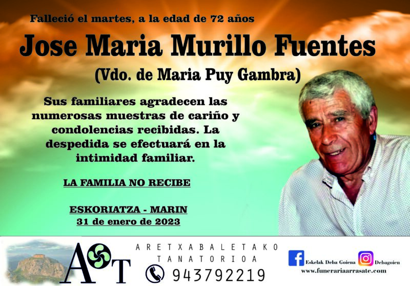 Jose Maria Murillo Fuentes