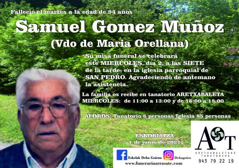 Samuel Gómez Muñoz