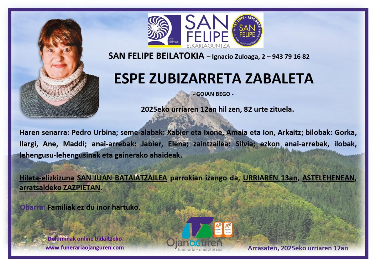 Espe Zubizarreta Zabaleta