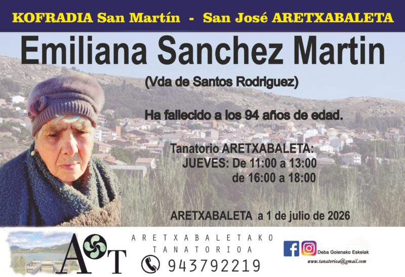 Emiliana Sanchez Martin