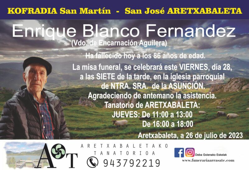 Enrique Blanco Fernandez