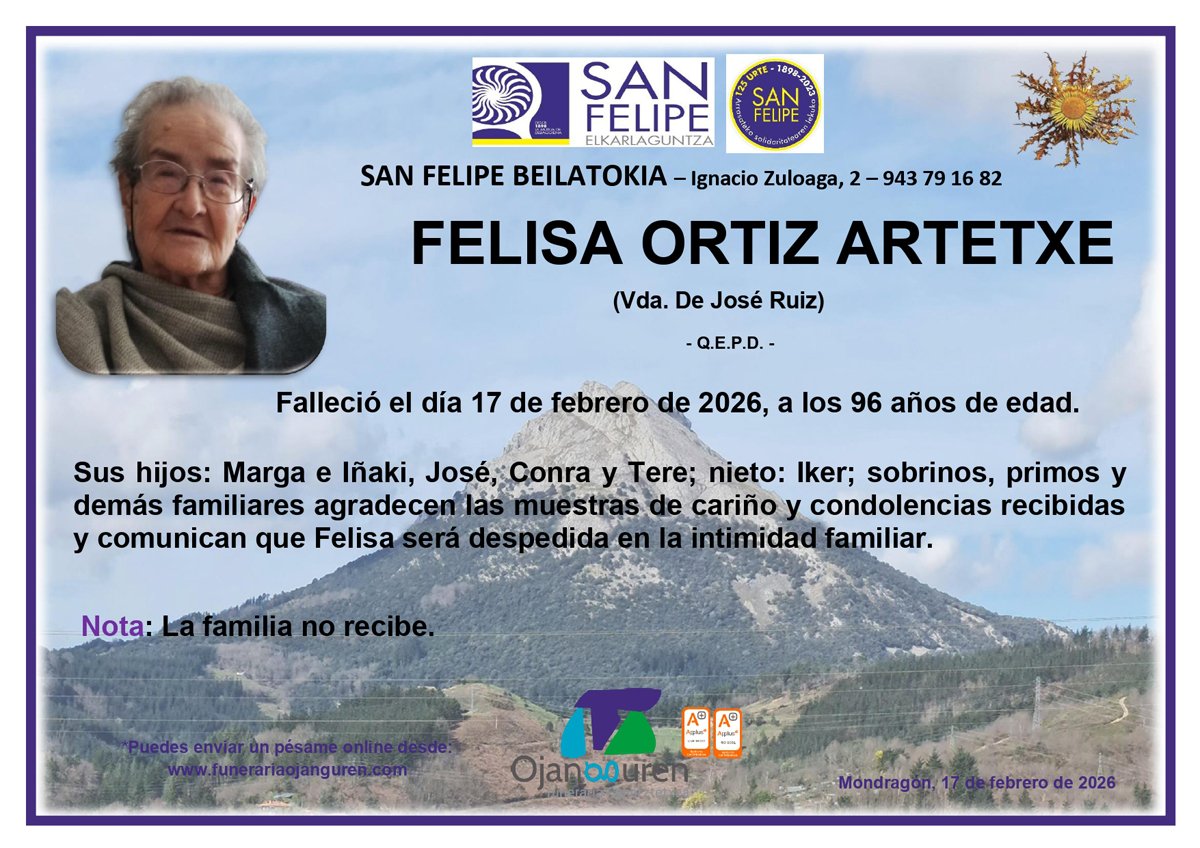 Felisa Ortiz Artetxe
