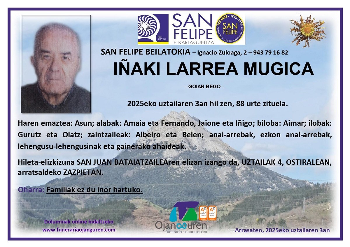 Iñaki Larrea Mugica