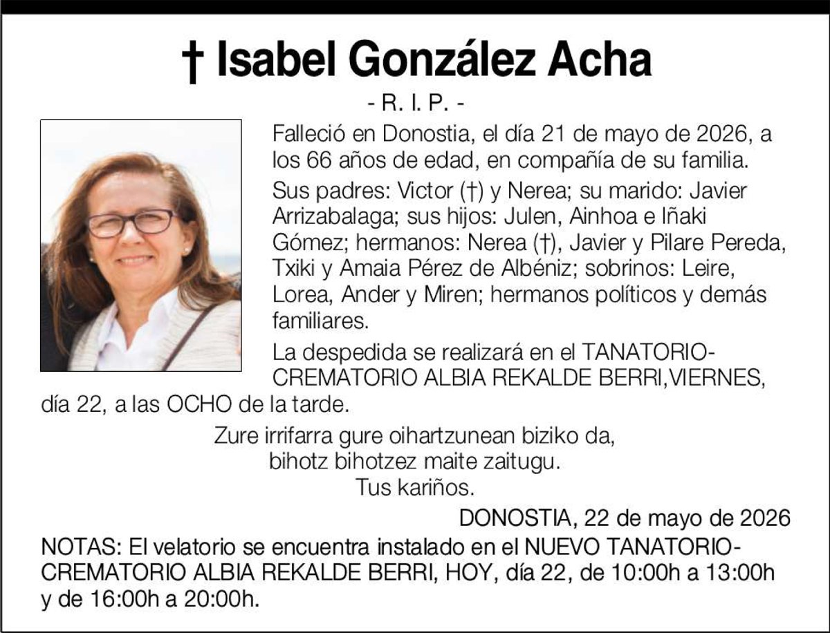 Isabel Gonzalez Acha