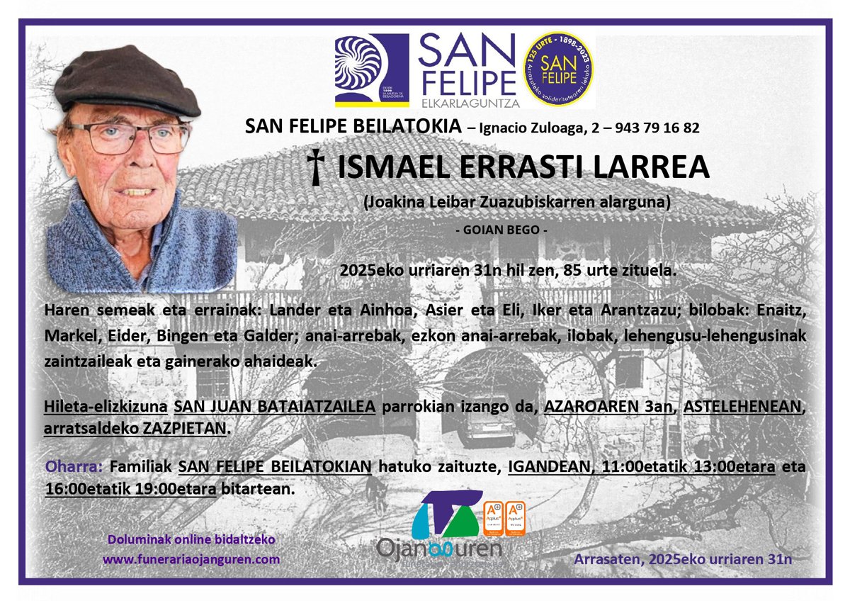 Ismael Errasti Larrea