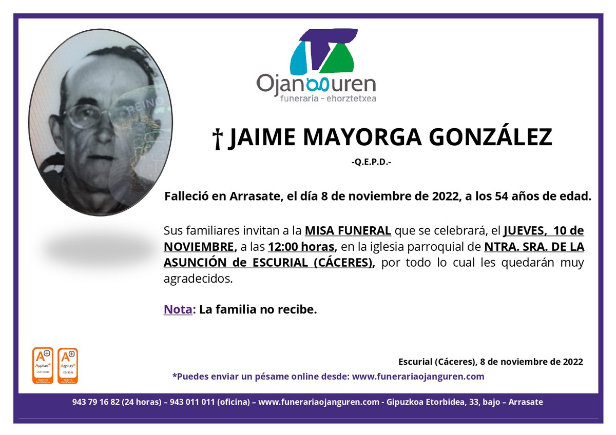 Jaime Mayorga González