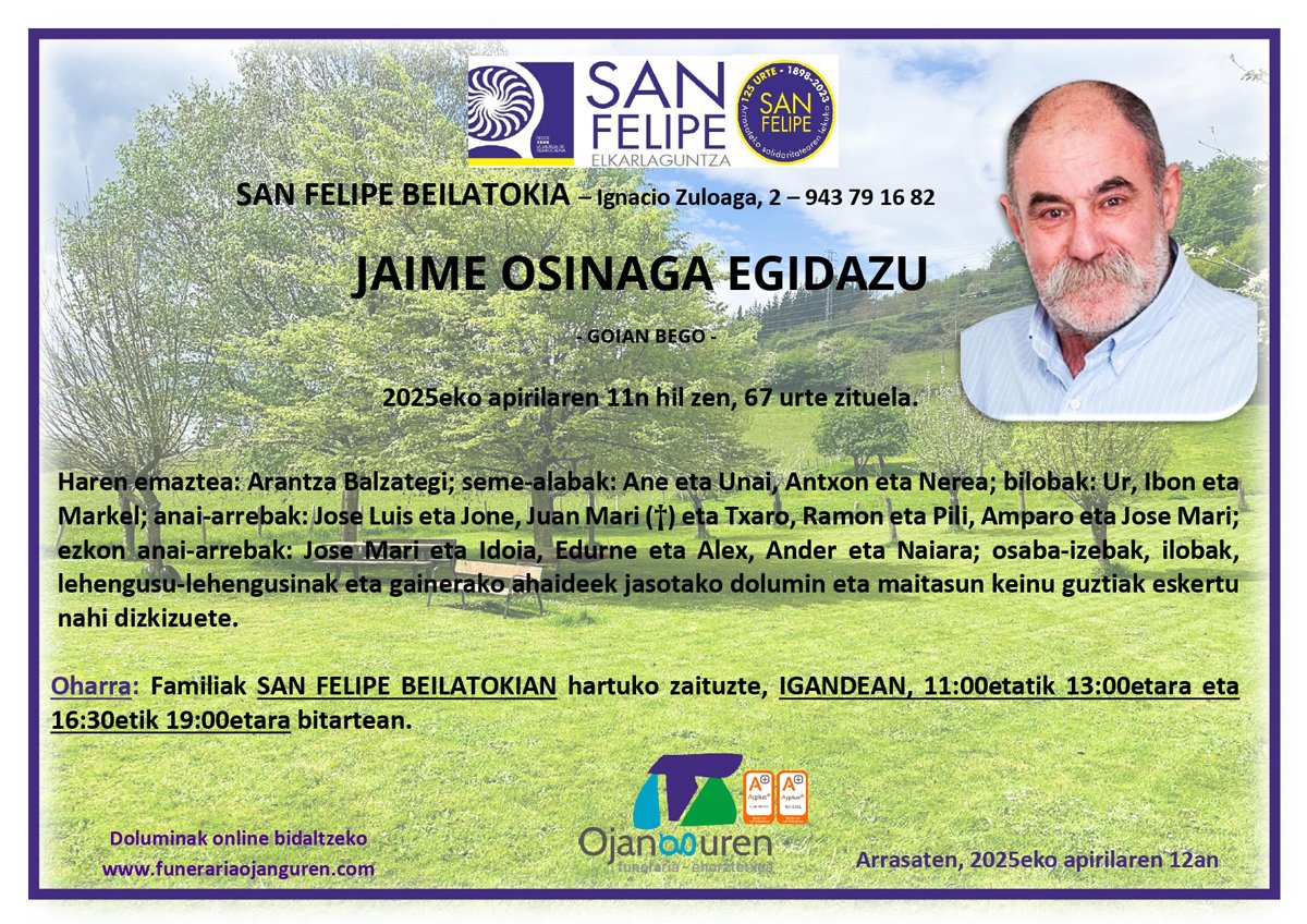 Jaime Osinaga Egidazu