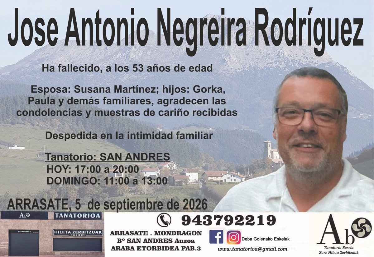 Jose Antonio Negreira Rodríguez