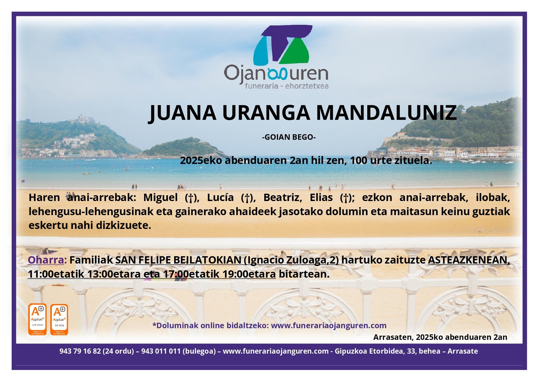 Juana Uranga Mandaluniz