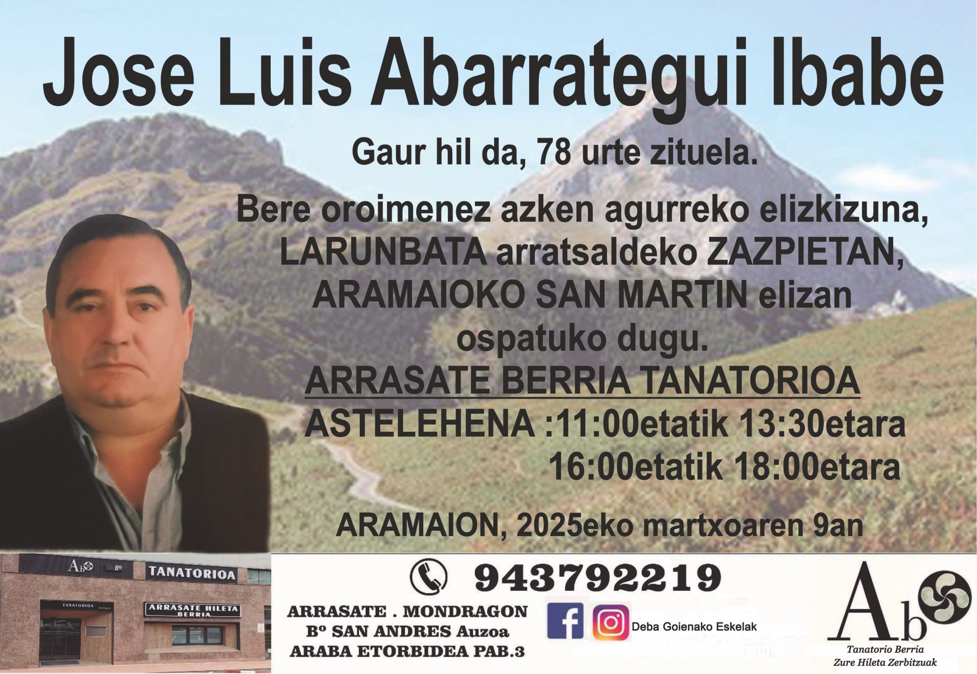 Jose Luis Abarrategui Ibabe