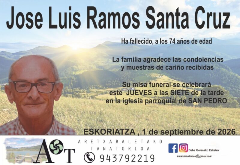 Jose Luis Ramos Santa Cruz