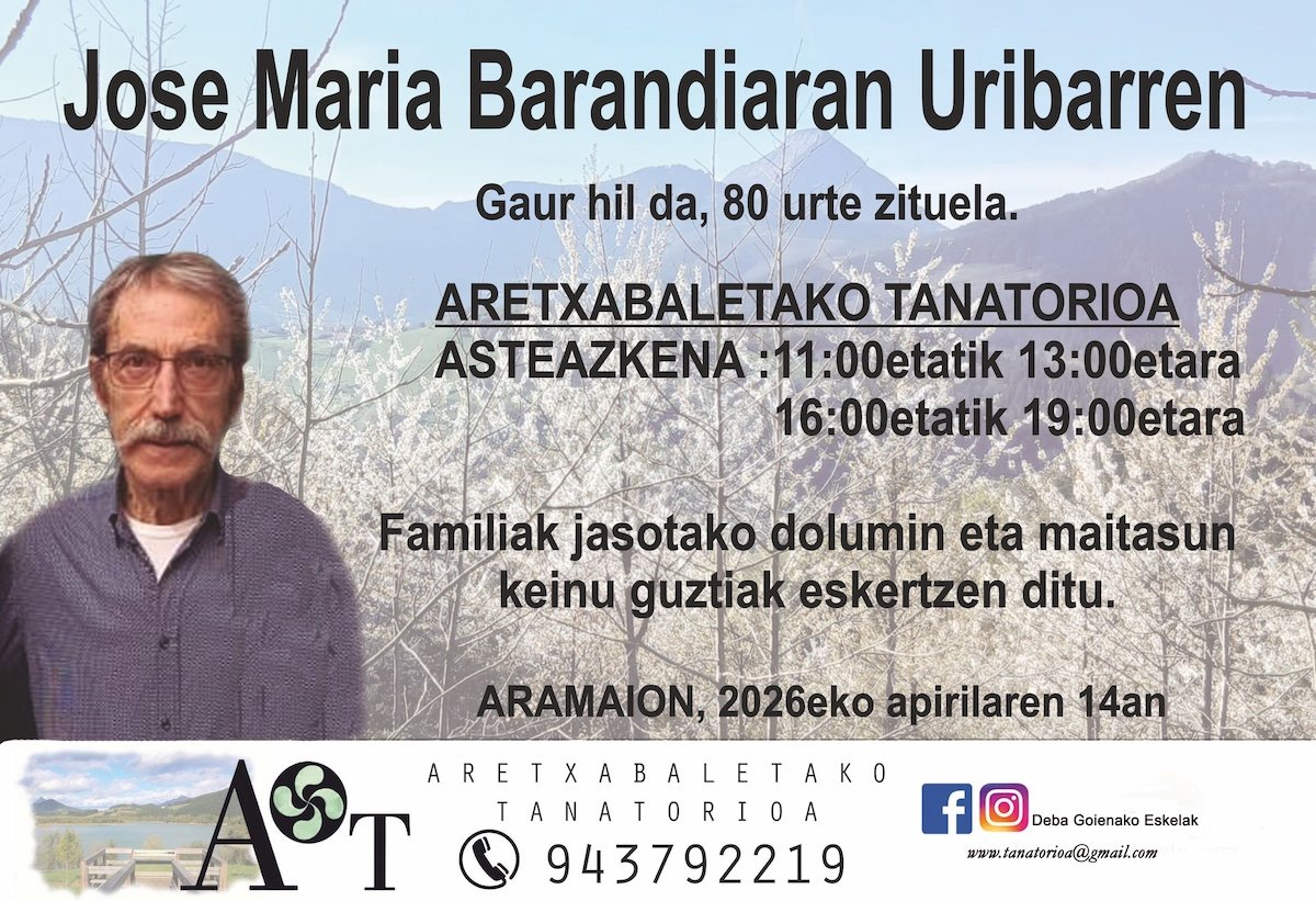 Jose Maria Barandiaran Uribarren