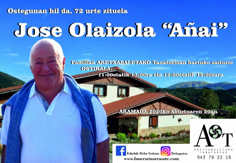 Jose Olaizola "Añai"