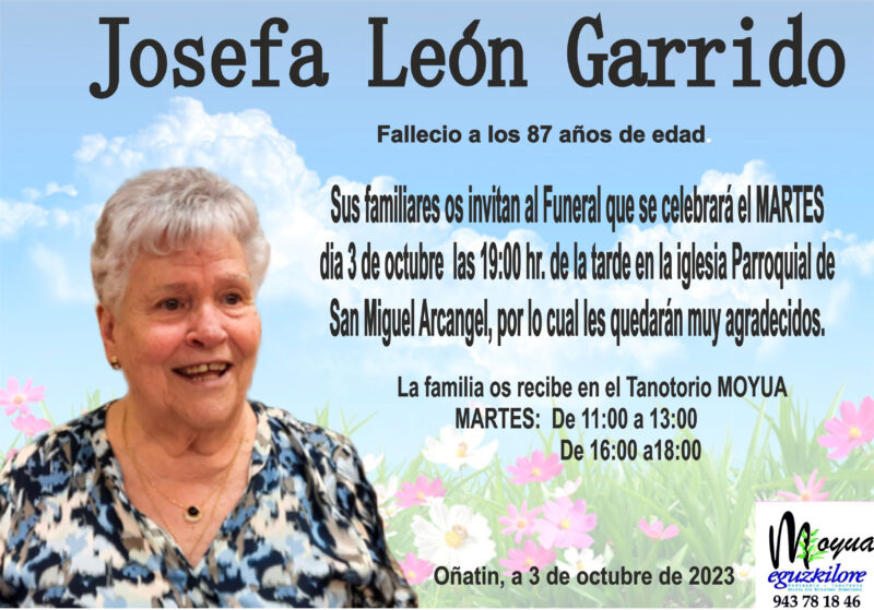 Josefa León Garrido