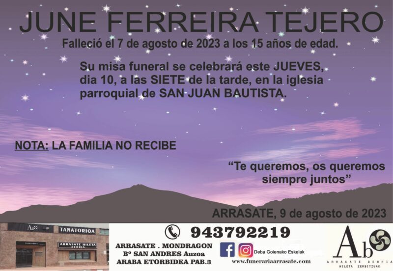 June Ferreira Tejero