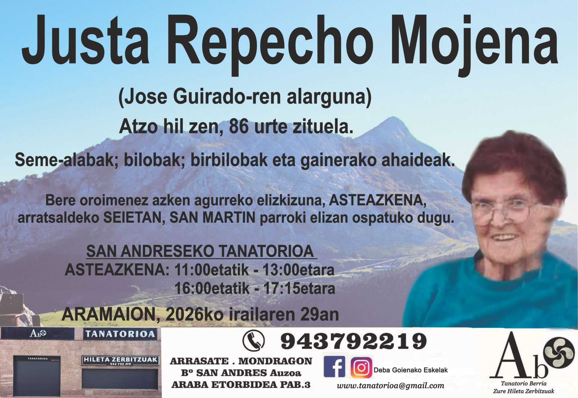 Justa Repecho Mojena