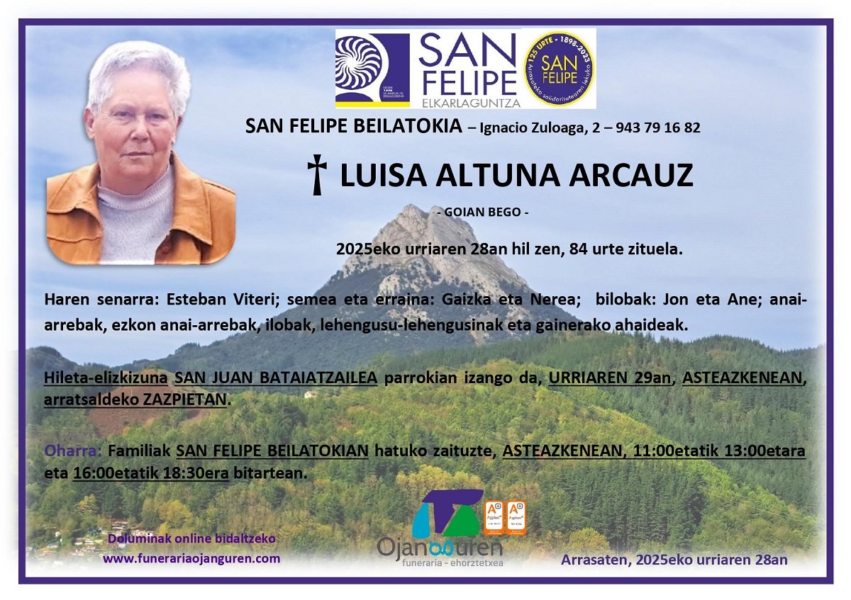 Luisa Altuna Arcauz