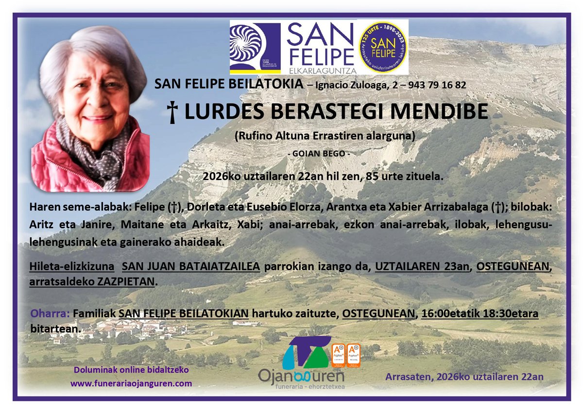 Lurdes Berastegi Mendibe