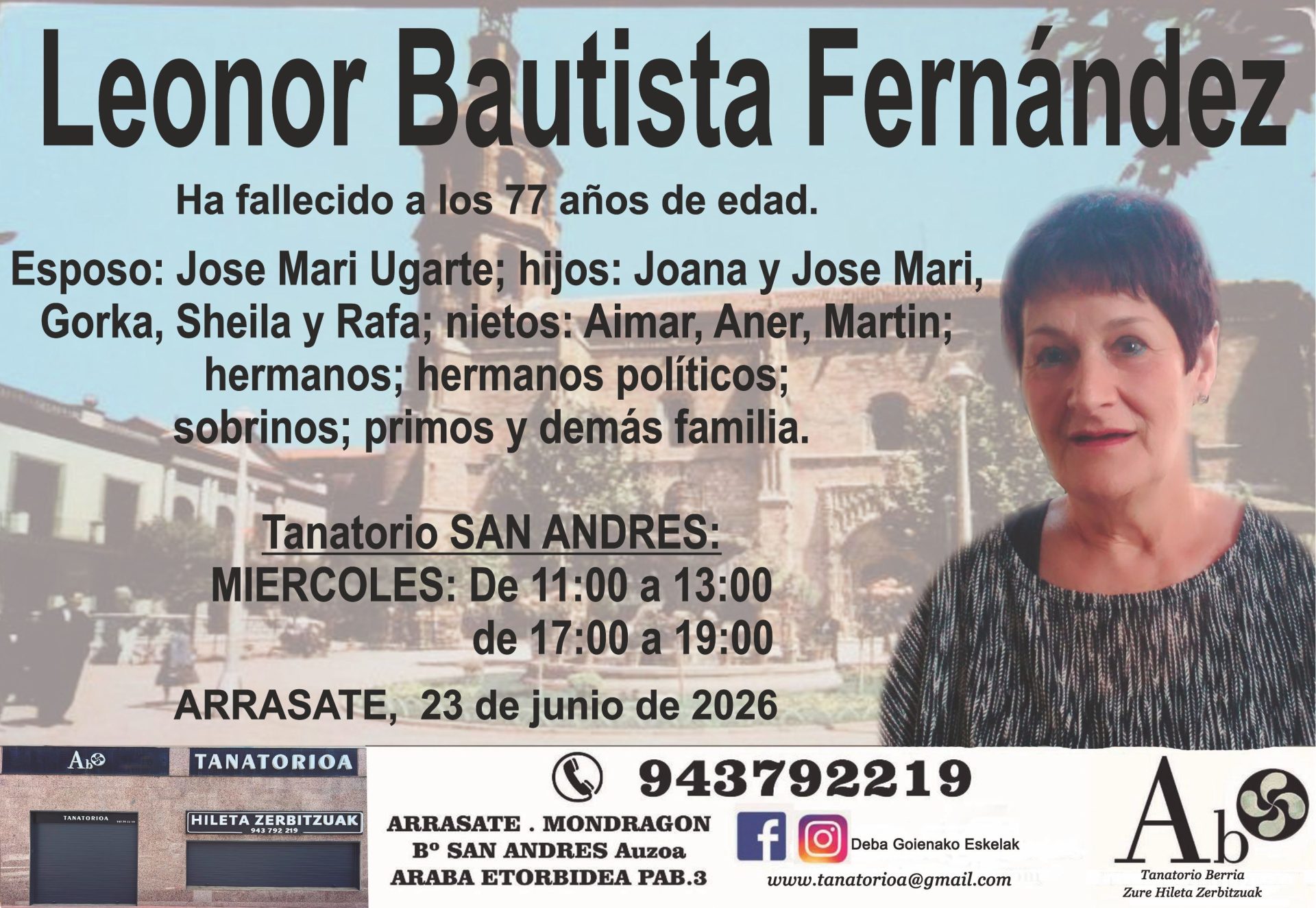 Leonor Bautista Fernandez