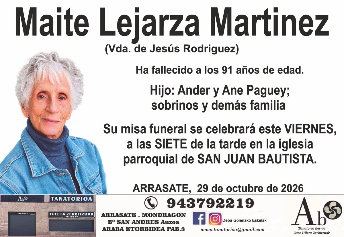Maite Lejarza Martinez