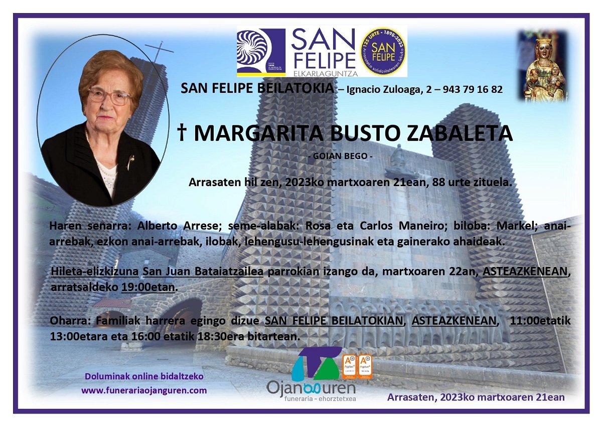 Margarita Busto Zabaleta