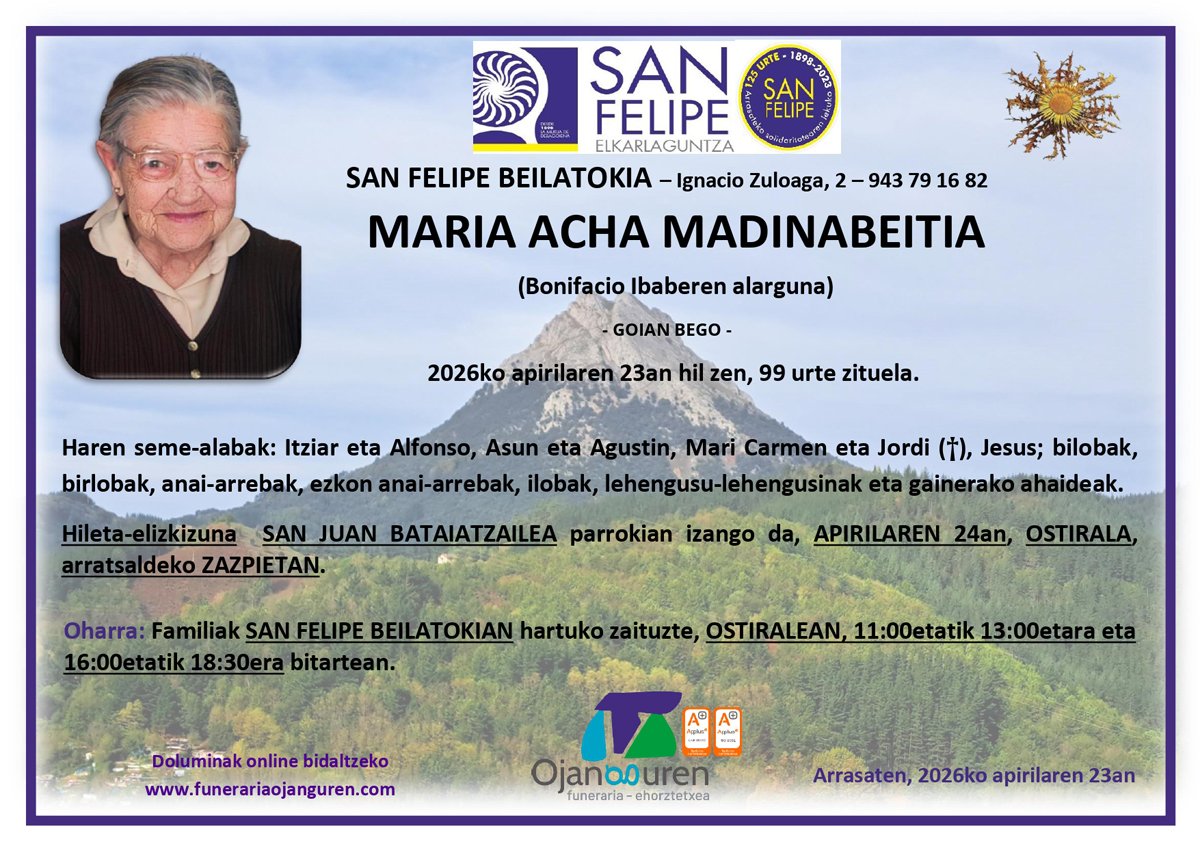 Maria Acha Madinabeitia