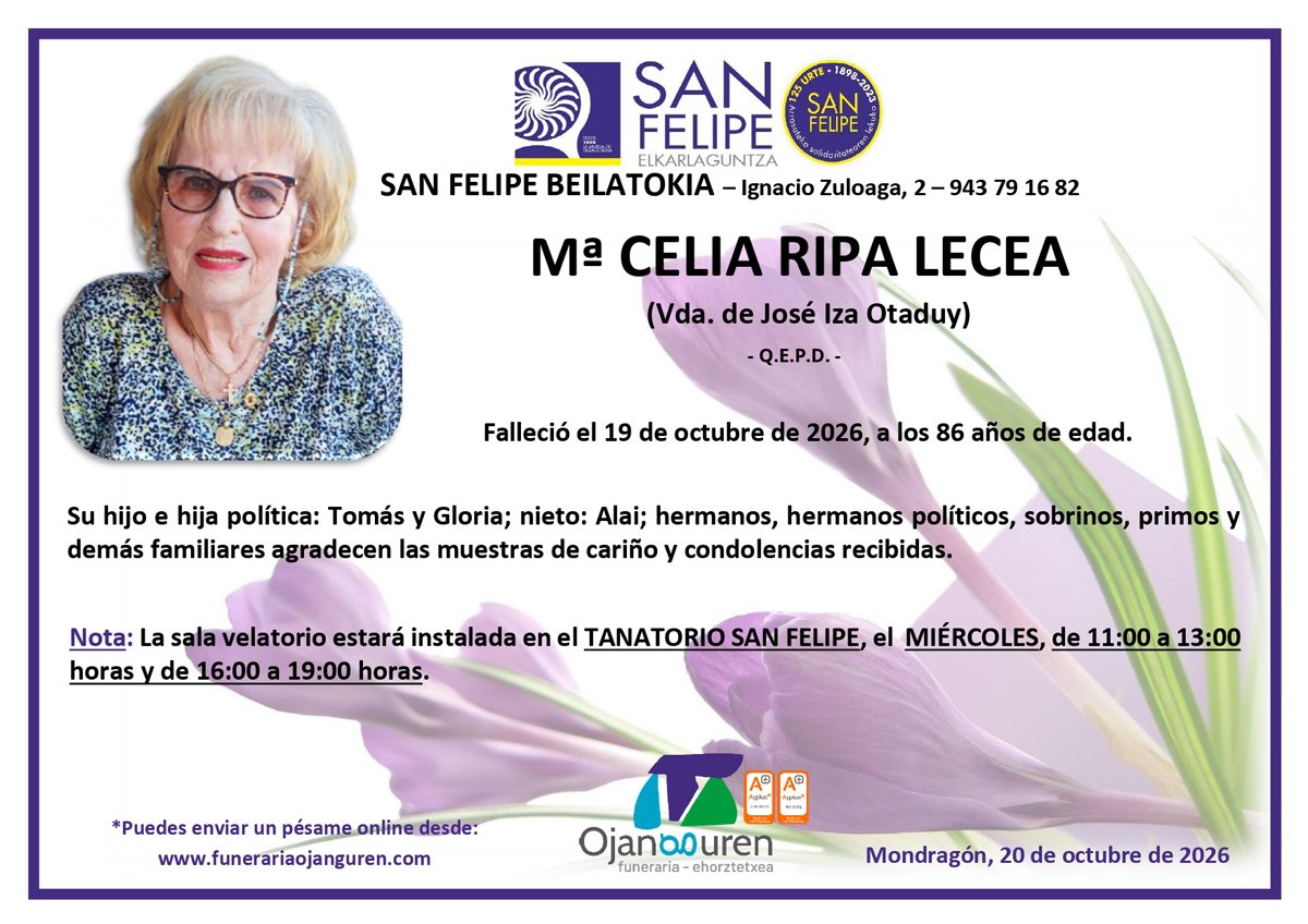 María Celia Ripa Lecea