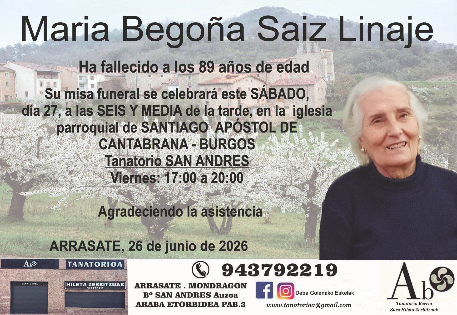 Maria Begoña Saiz Linaje