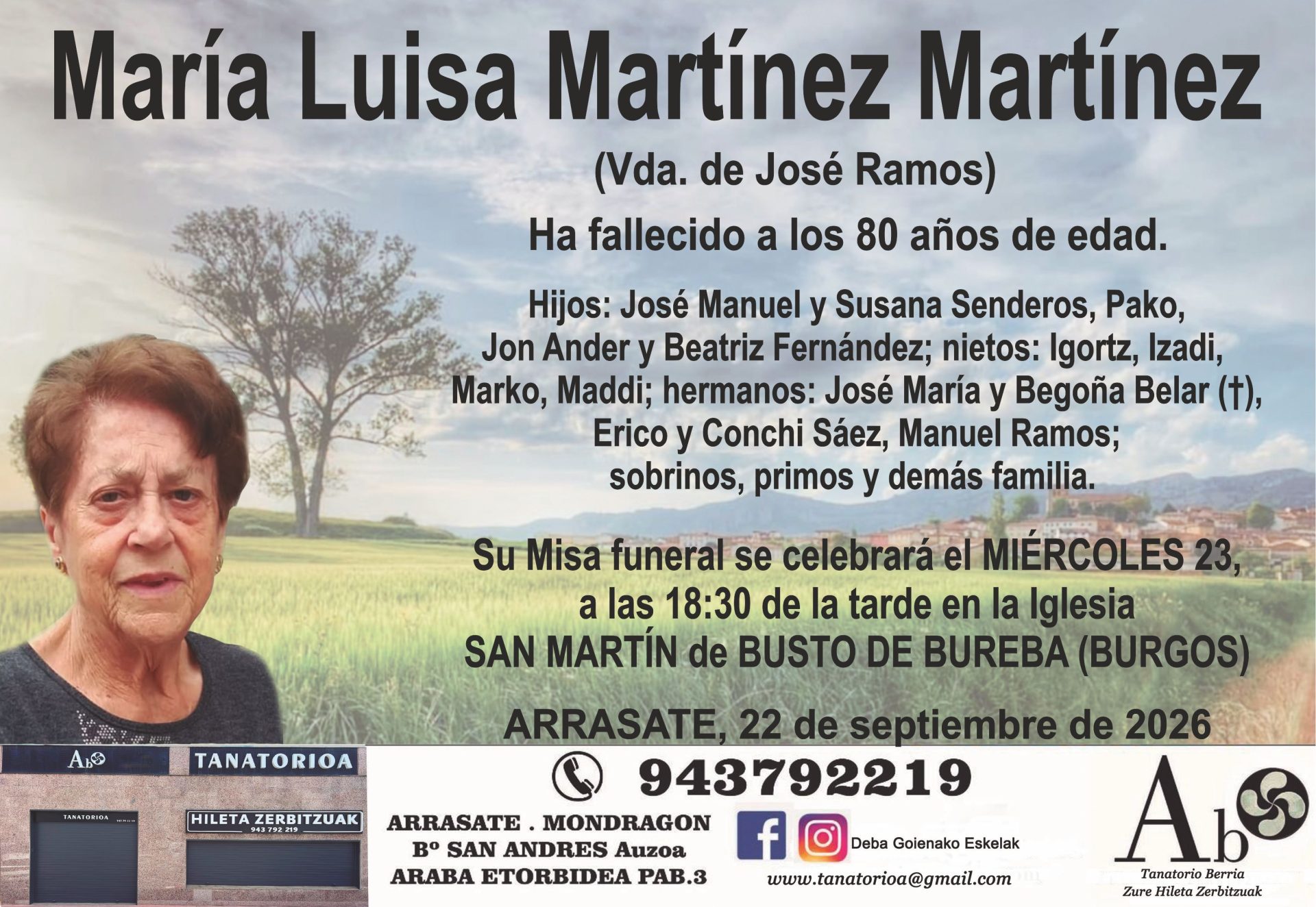 Maria Luisa Martinez Martinez