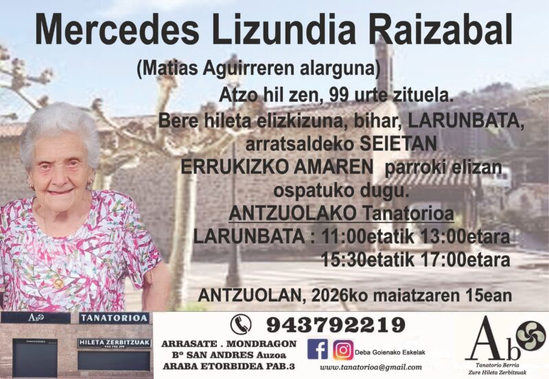Mercedes Lizundia Raizabal