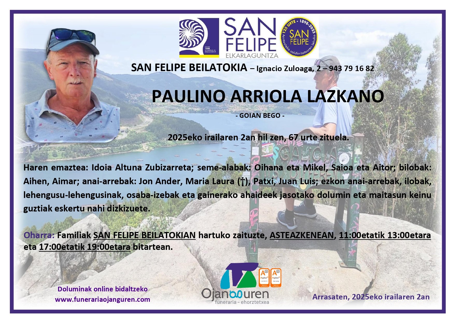 Paulino Arriola Lazkano