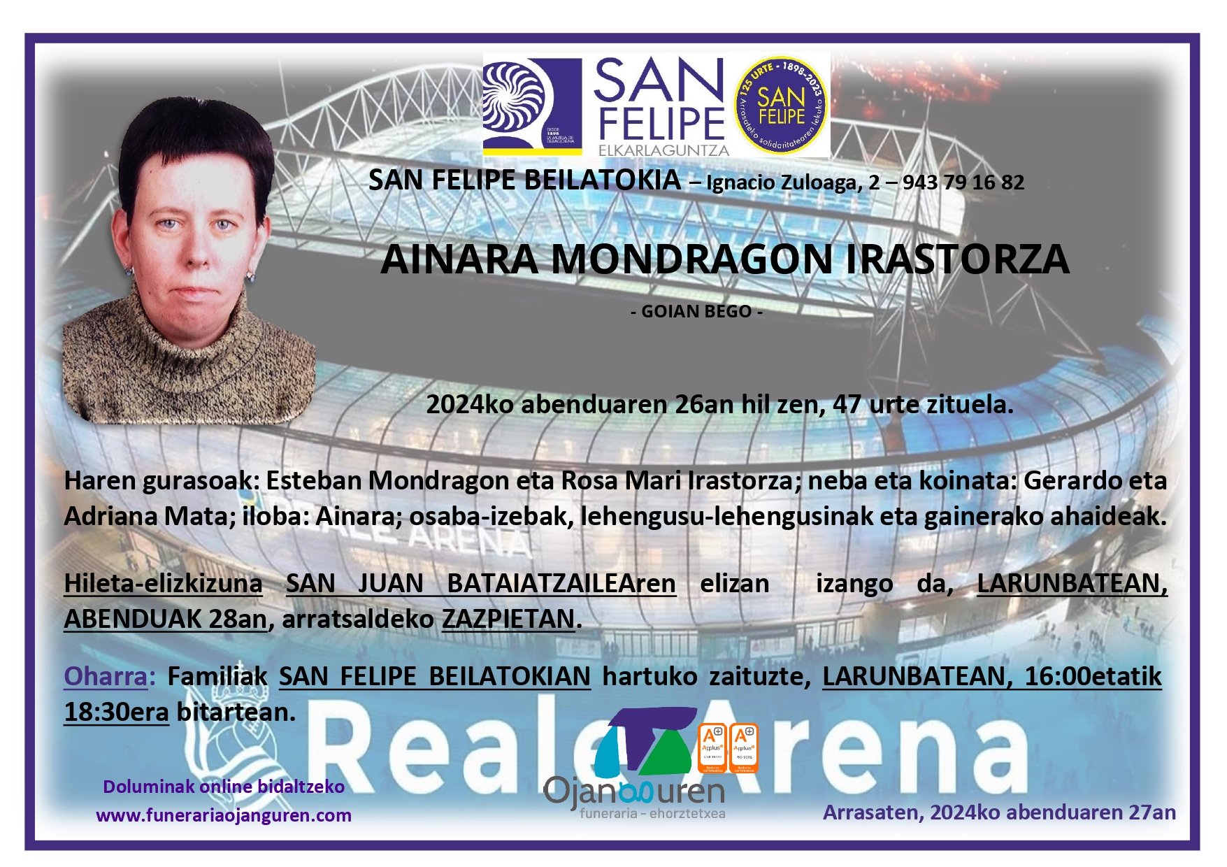 Ainara Mondragon Irastorza