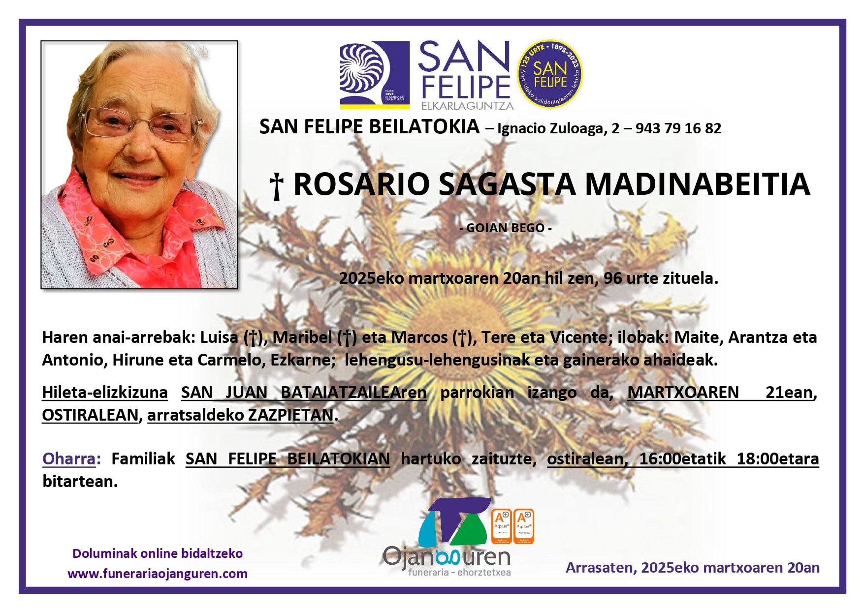 Rosario Sagasta Madinabeitia