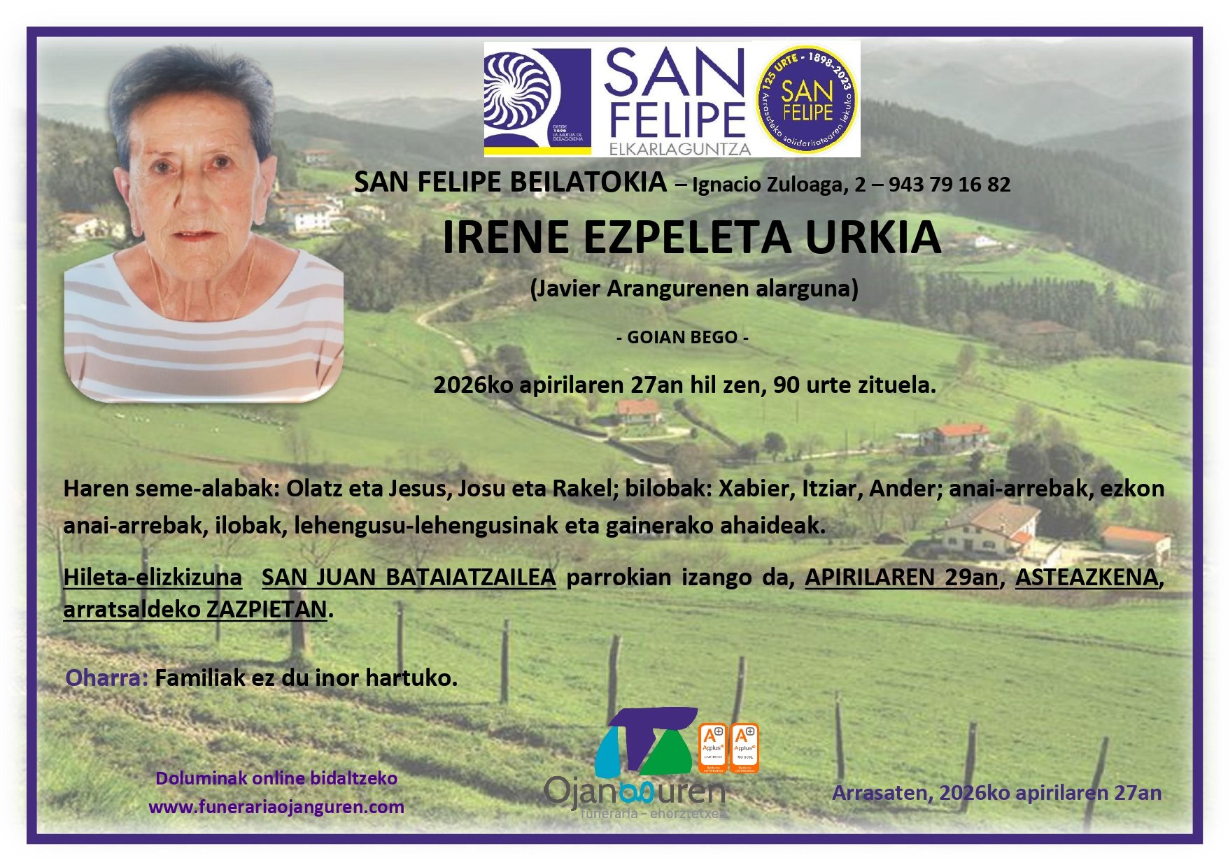 Irene Ezpeleta Urkia