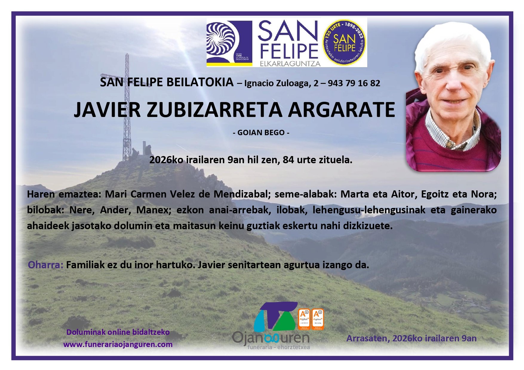 Javier Zubizarreta Argarate