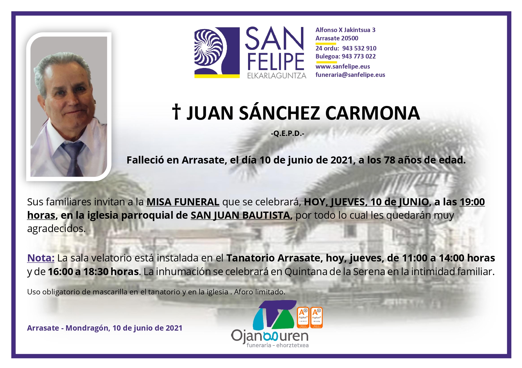 Juan Sánchez Carmona