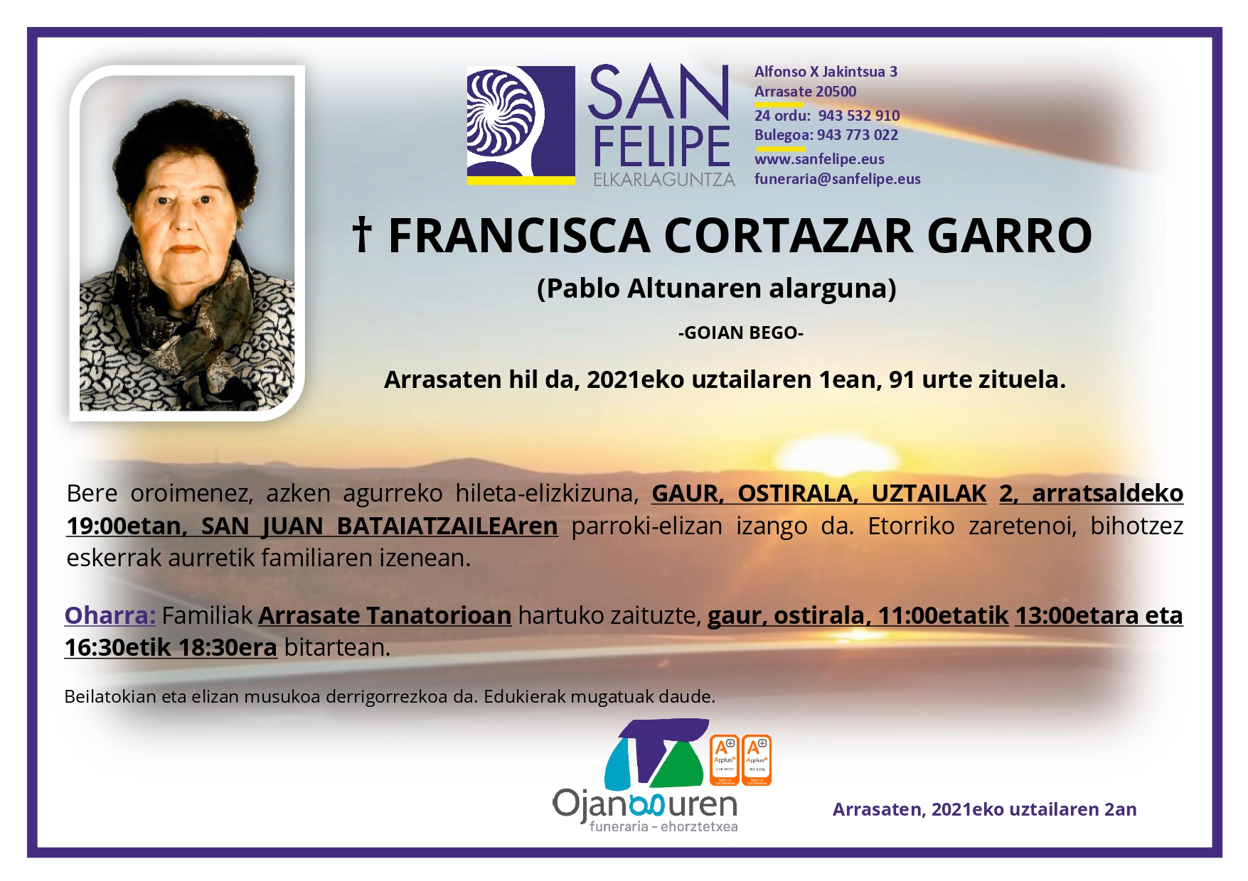 Francisca Cortazar Garro