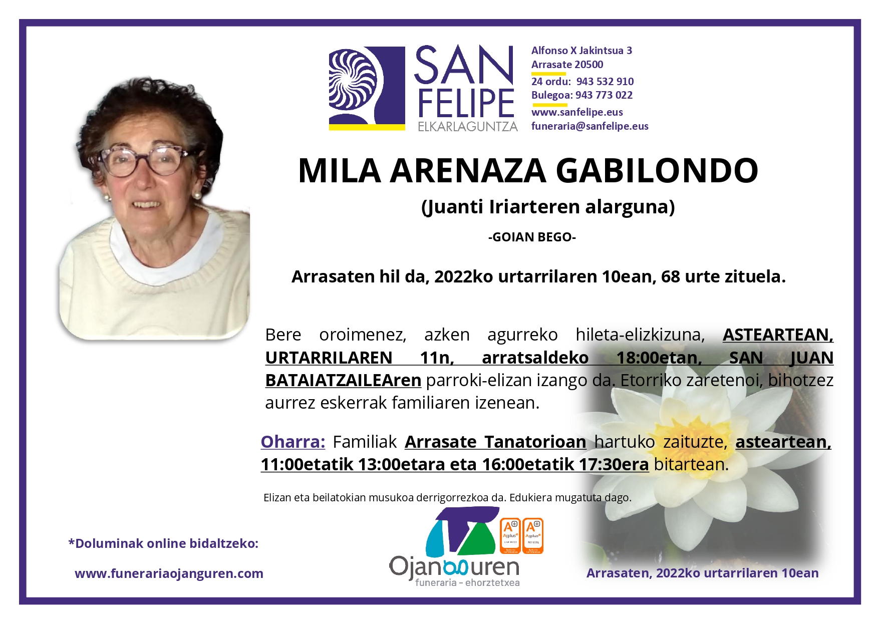 Mila Arenaza Gabilondo