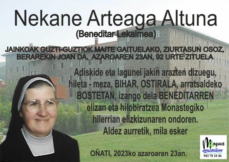 Nekane Arteaga Altuna