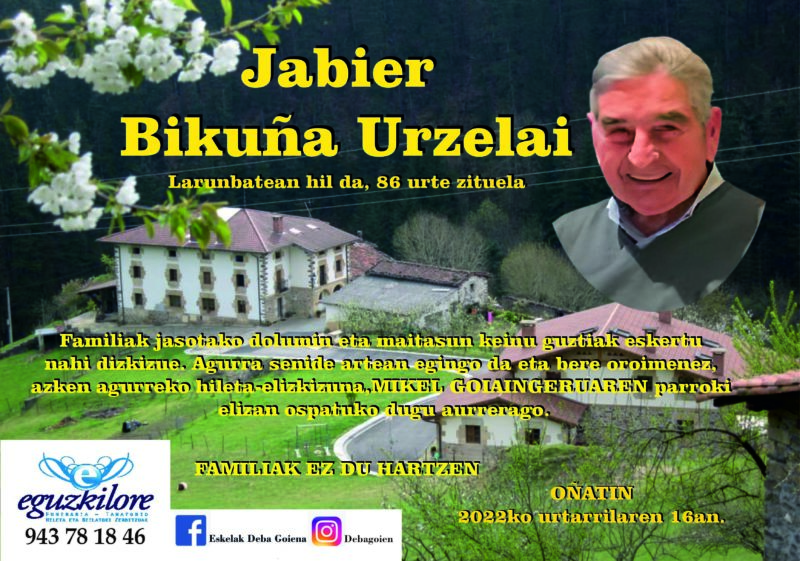 Jabier Bikuña Urzelai