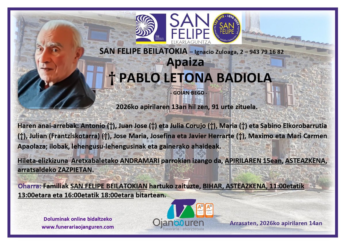 Pablo Letona Badiola