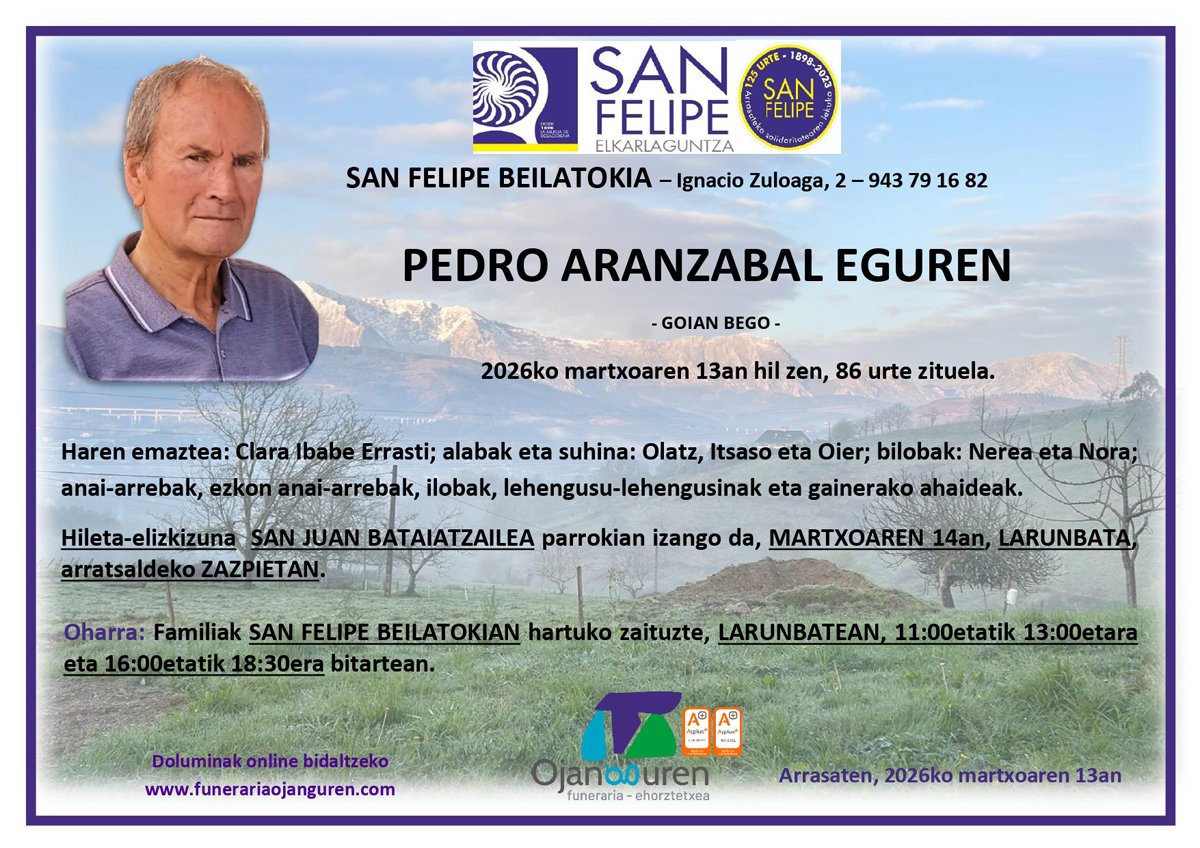 Pedro Aranzabal Eguren