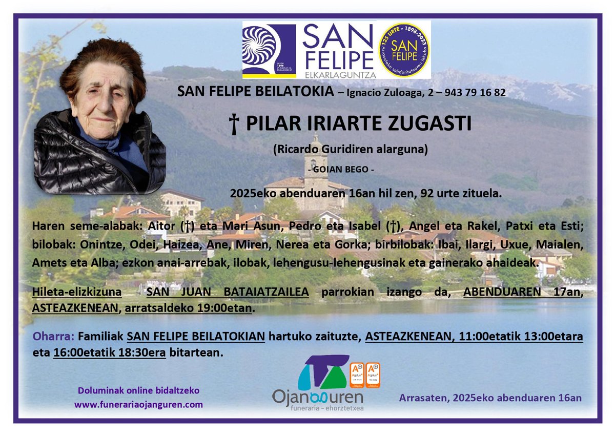 Pilar Iriarte Zugasti