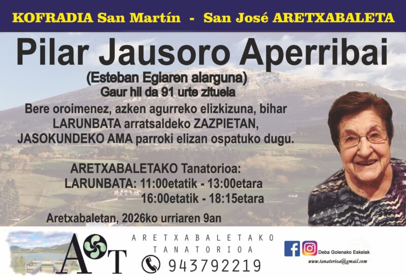 Pilar Jausoro Aperribai