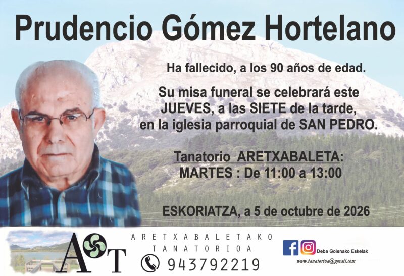 Prudencio Gomez Hortelano