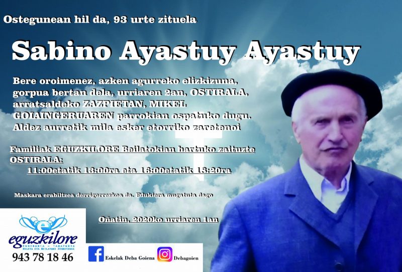 Sabino Ayastuy Ayastuy